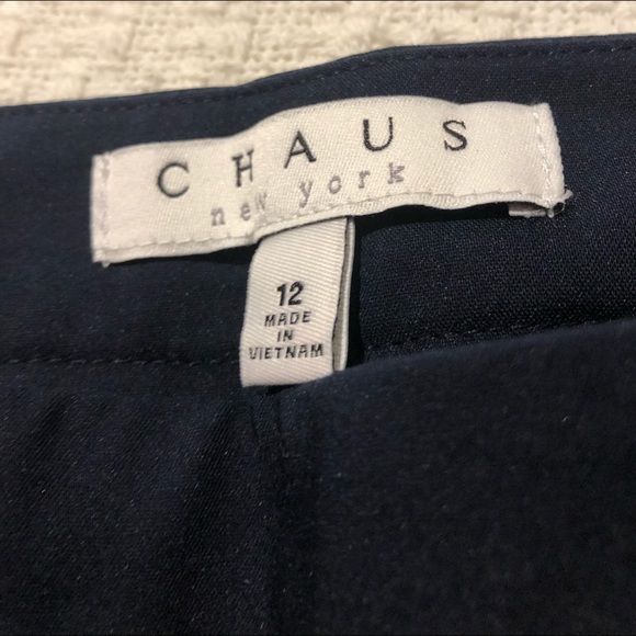 2 new pairs of navy dress pants size 12NWT - Picture 2 of 4